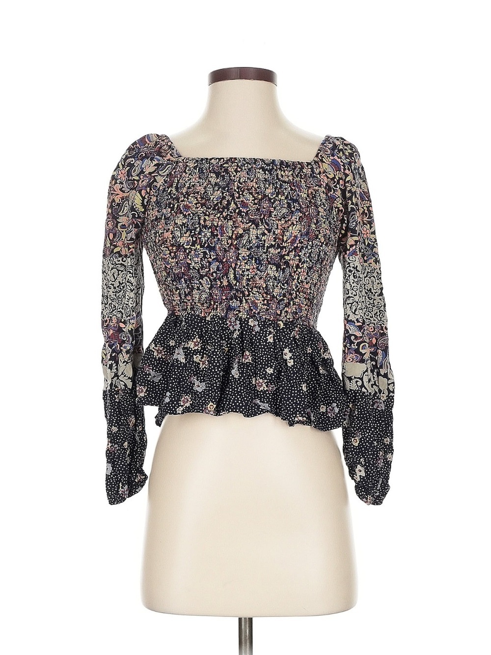 Angie peplum top